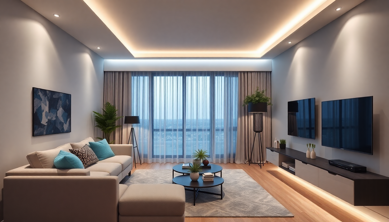 Elevate Small Space Elegance with Smart Lighting Innovations and Contemporary Furniture Trends in 2025