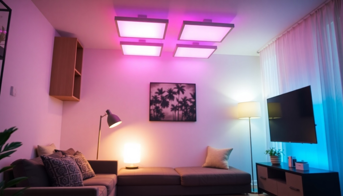 AI-Driven Ambient Lighting for Small Spaces: Modular, Wellness-Focused LEDs with Smart Zonal Control