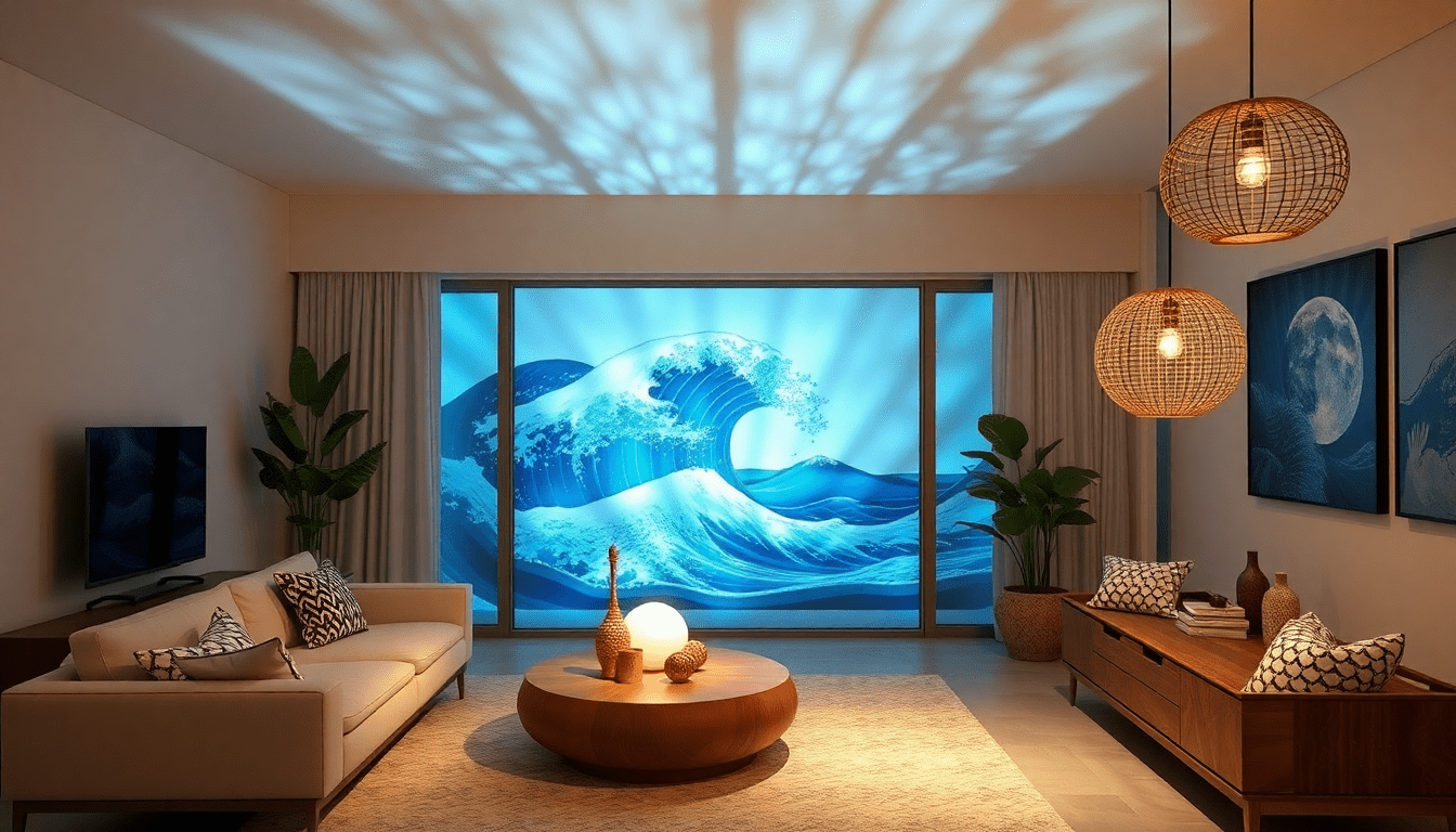 Brighten Your Home in 2025: Exploring the Best Ocean Wave Projectors and Stylish Rattan Lanterns for Modern Decor