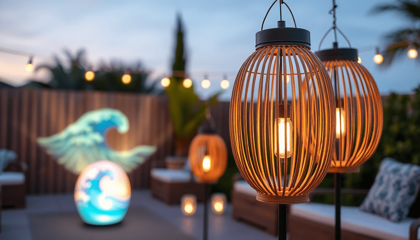 Create a Dreamy Atmosphere: The Best Ocean Wave Projectors and Solar Rattan Lanterns for Modern Outdoor Living in 2025