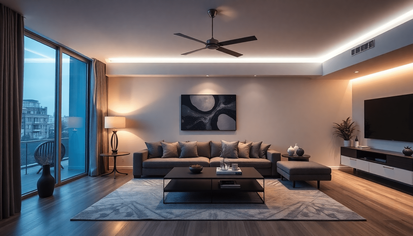 Creative Ambient Lighting Ideas for Modern & Eco-Friendly Living Rooms ...