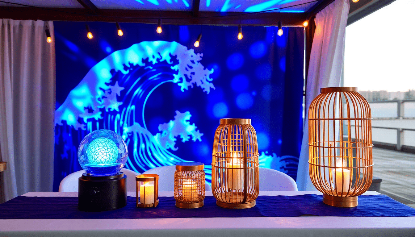 Discover the Latest Trends in Home Lighting: Ocean Wave Projectors, Rattan Lanterns, and Modern Floor Lamps for 2025 Decor