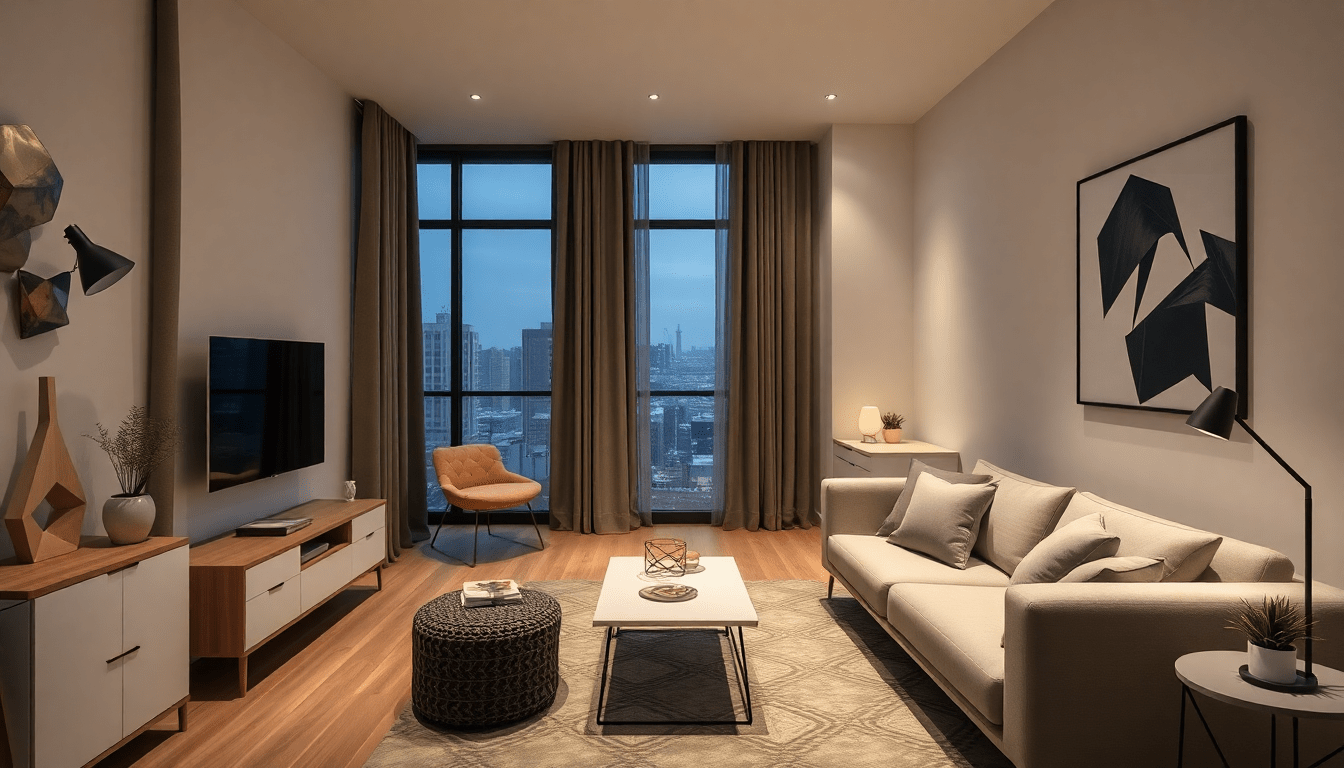 Elevate Small Space Living with Innovative Smart Lighting and Adaptive Furniture Designs in 2025