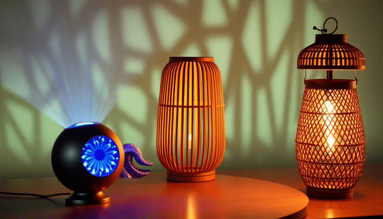 Elevate Your Home Decor: The Perfect Combination of Ocean Wave Projectors and Solar Rattan Lanterns for Modern Ambiance in 2025