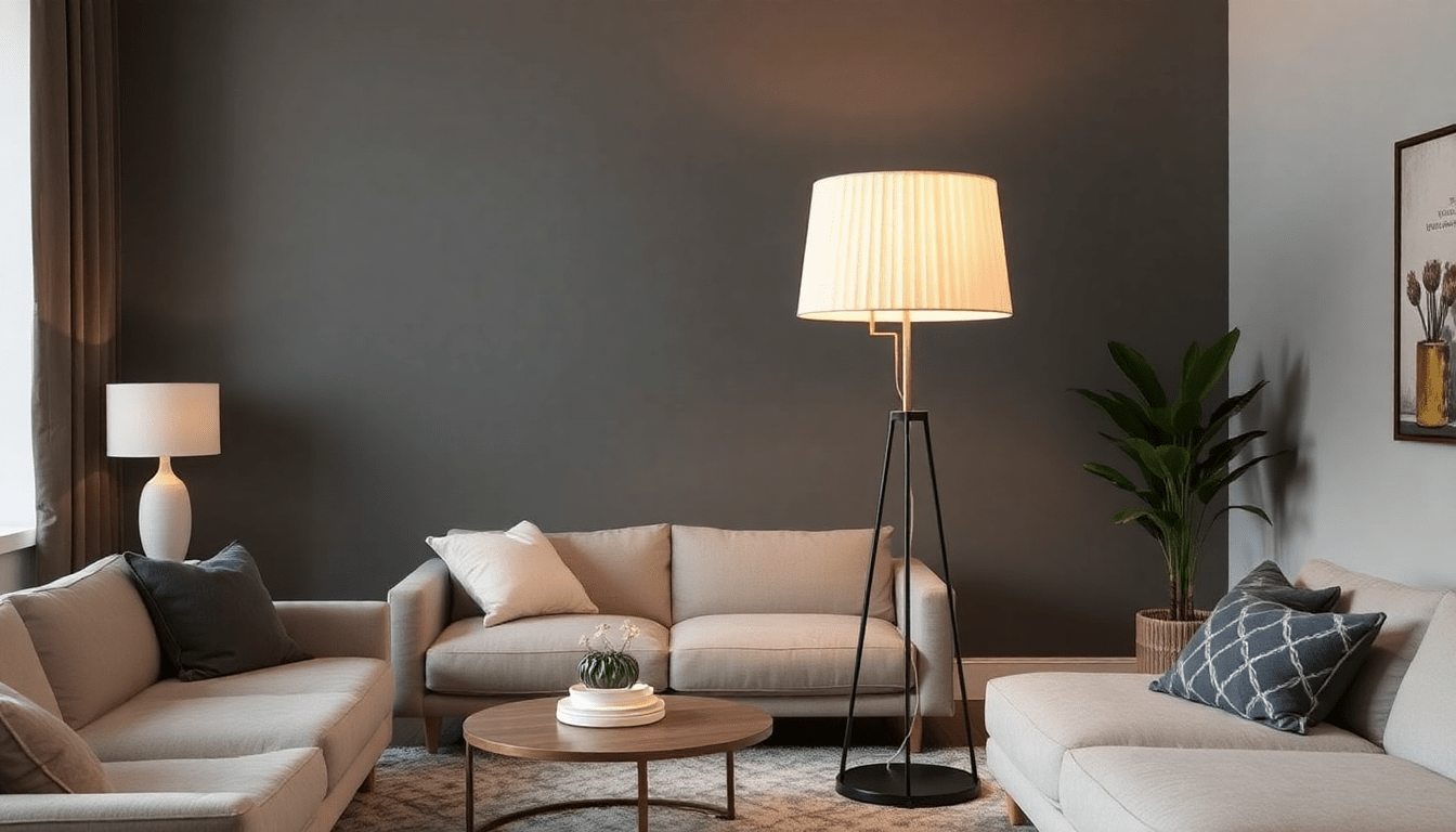 Enhance Your Modern Living Room with Pleated Shade Floor Lamps: A Stylish Guide for 2025 - XENTAR