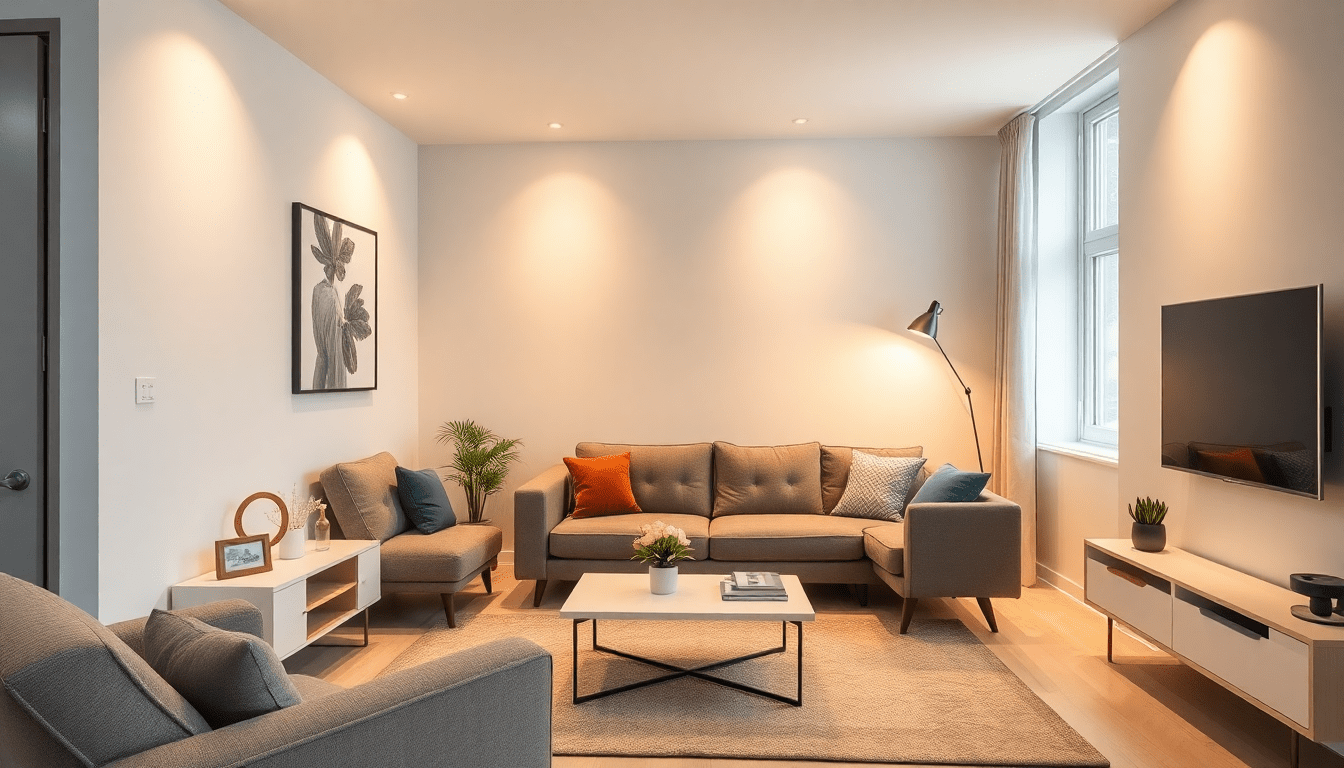 Enhancing Small Home Aesthetics with Smart Ambient Lighting and Convertible Furniture Innovations in 2025