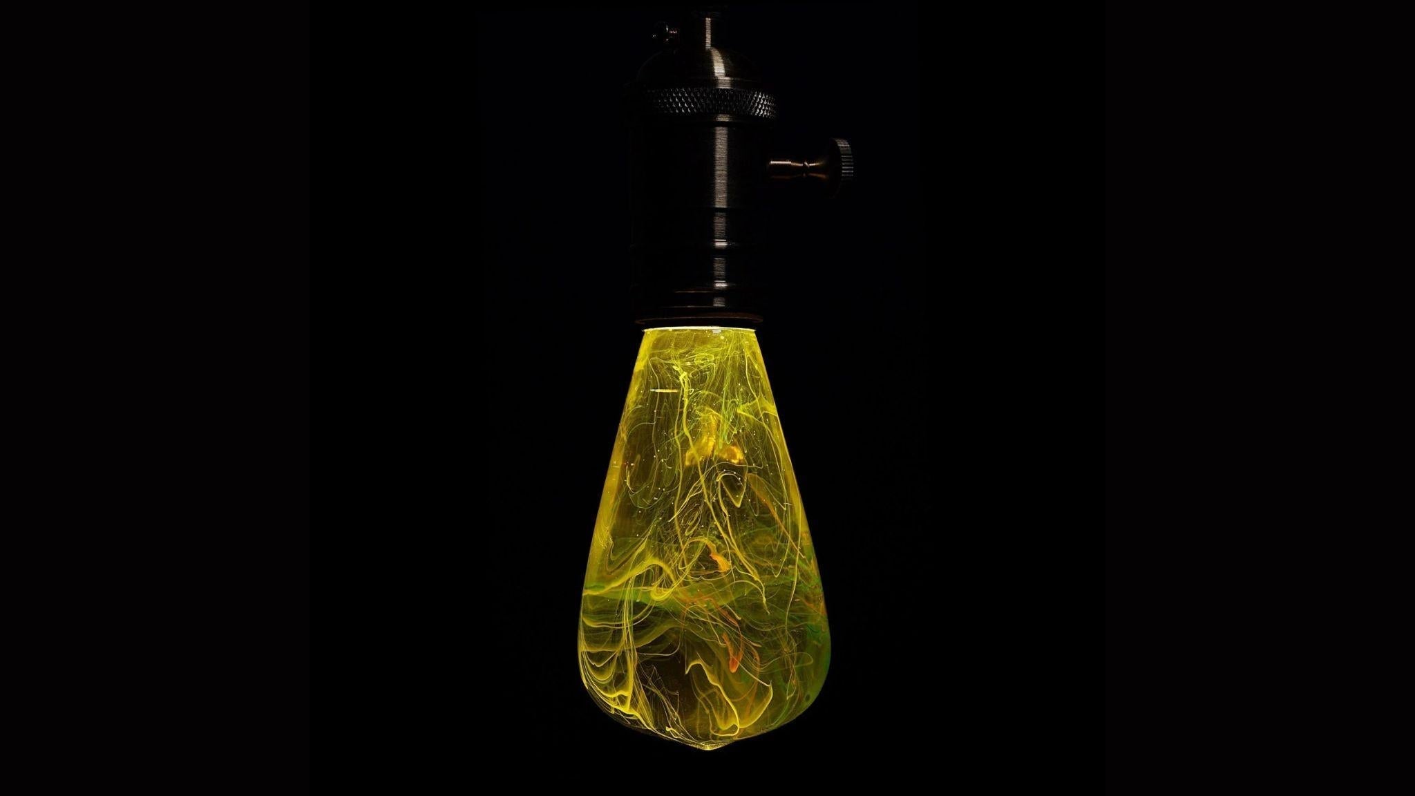 EP Light - Twilight glowing lamp with unique handcrafted eco-resin design creating a calming sunset ambiance.