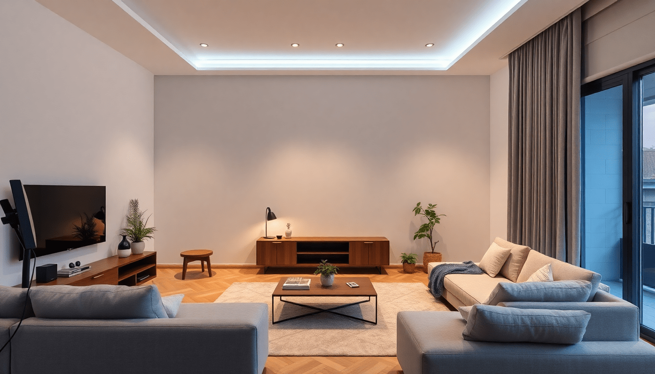 How to Blend Smart Ambient Lighting with Space-Saving Furniture for a Stylish and Functional Home Makeover
