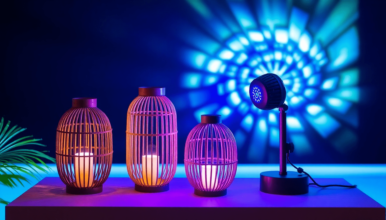 Illuminate Your 2025 Living Space: Exploring the Best Ocean Wave Projectors, Stylish Rattan Lanterns, and Innovative Floor Lamps for Modern Decor
