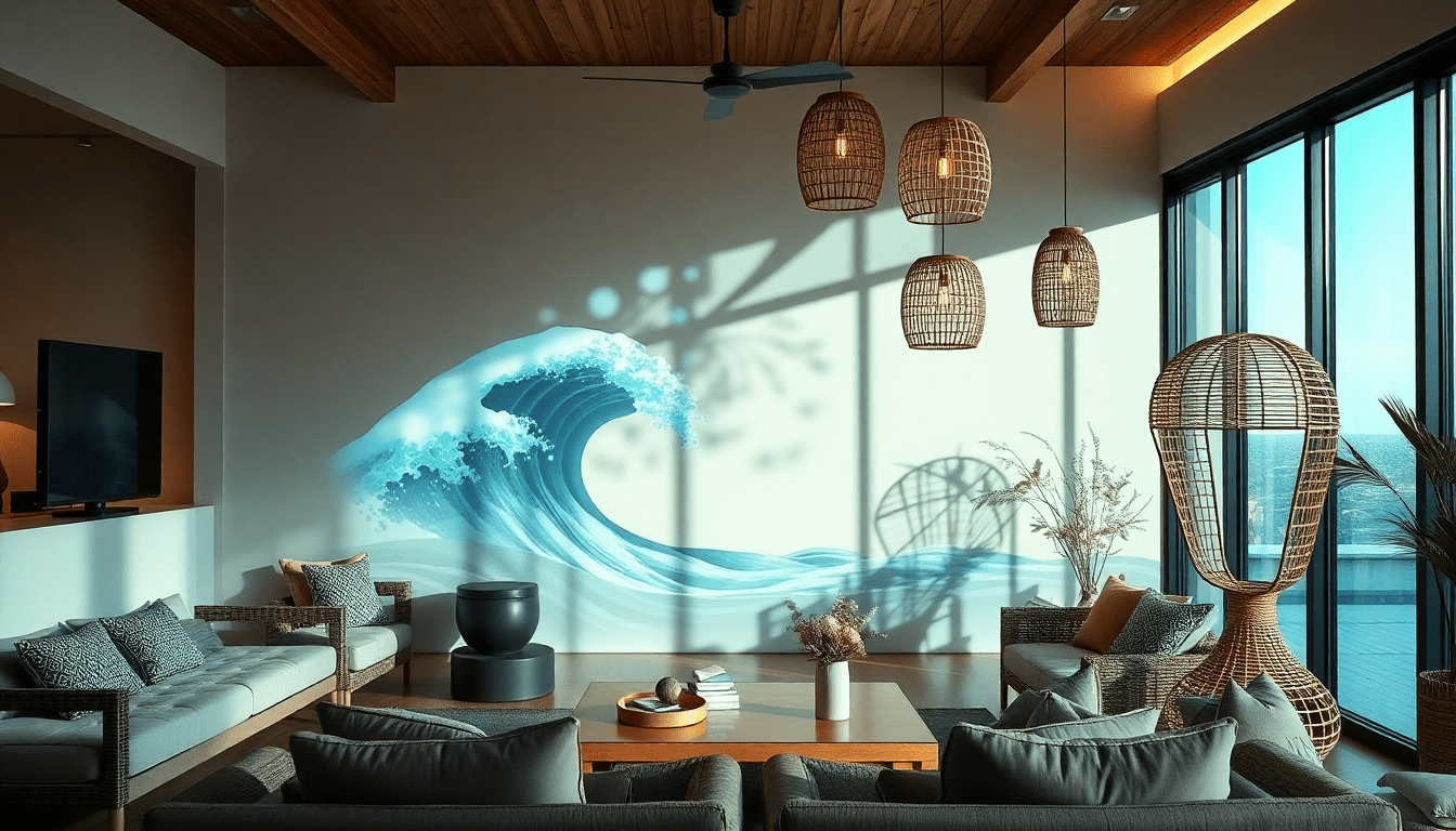 Illuminate Your Creative Space: Discover the Best Ocean Wave Projectors and Rattan Lanterns for a Modern Aesthetic in 2025