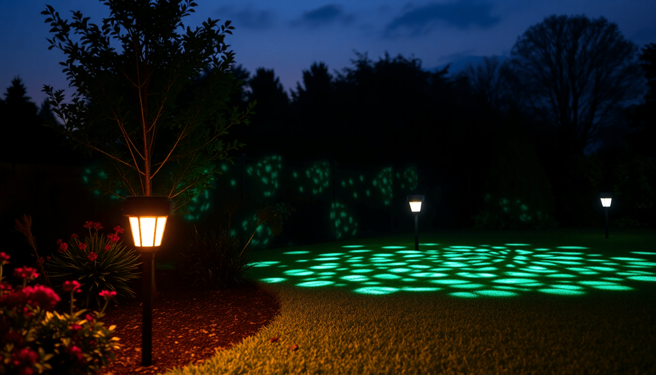 Illuminate Your Garden: The Benefits of Solar Projection Lights for Outdoor Ambiance in 2025