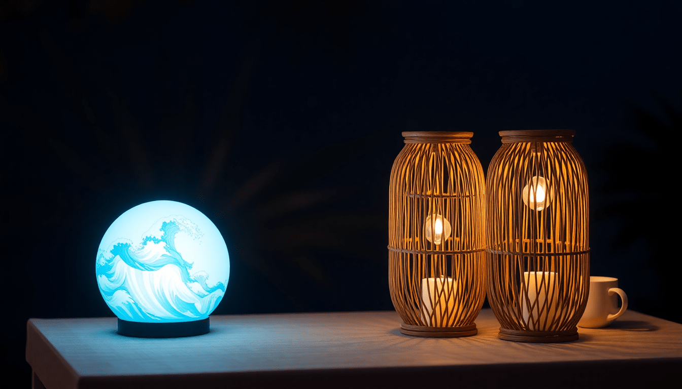 Illuminate Your Home: The Best Ocean Wave Projectors and Rattan Lanterns for a Cozy Vibe in 2025 - XENTAR
