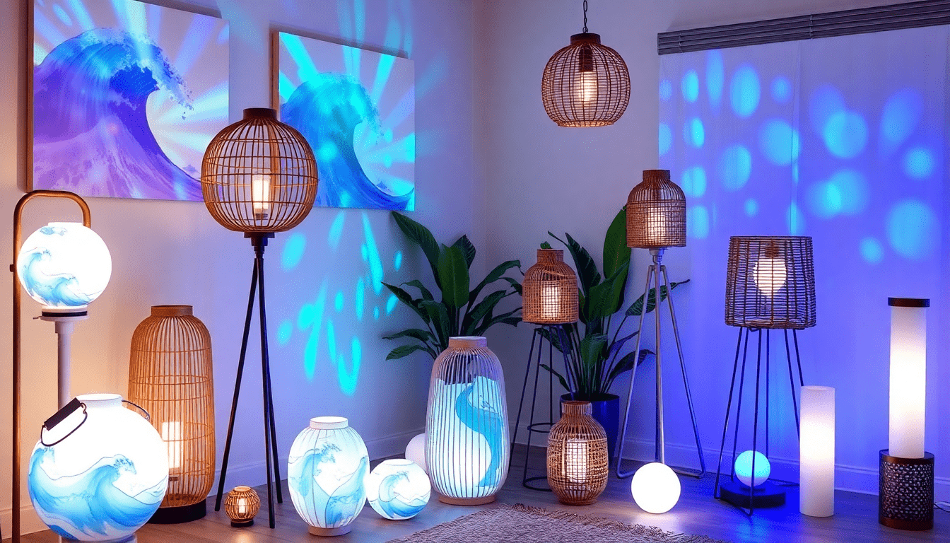 Illuminate Your Home: The Essential Guide to Ocean Wave Projectors, Rattan Lanterns, and Modern Floor Lamps for 2025