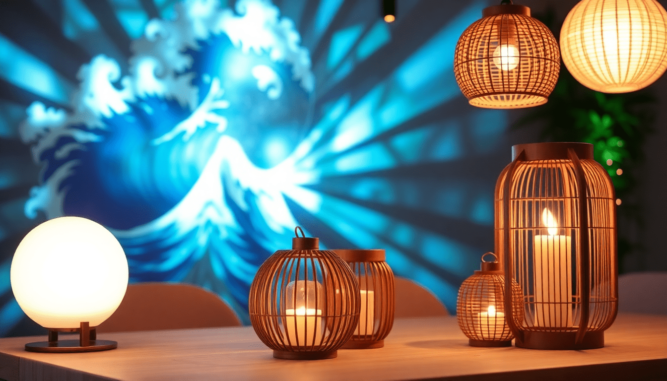 Illuminate Your Space: The Best Ocean Wave Projectors and Rattan Lanterns to Elevate Your 2025 Home Decor
