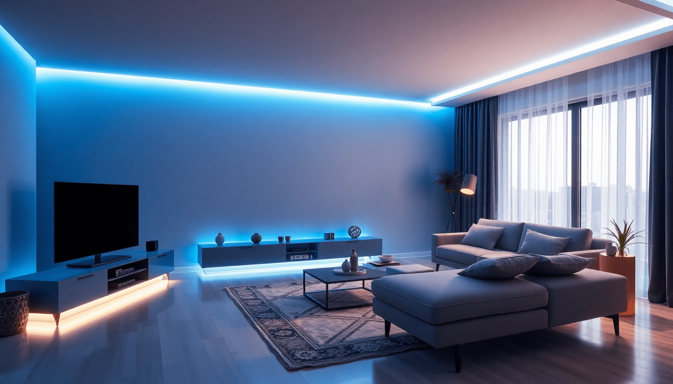 Innovative Ambient Lighting and Smart Furniture Combinations to Create Functional and Chic Living Spaces