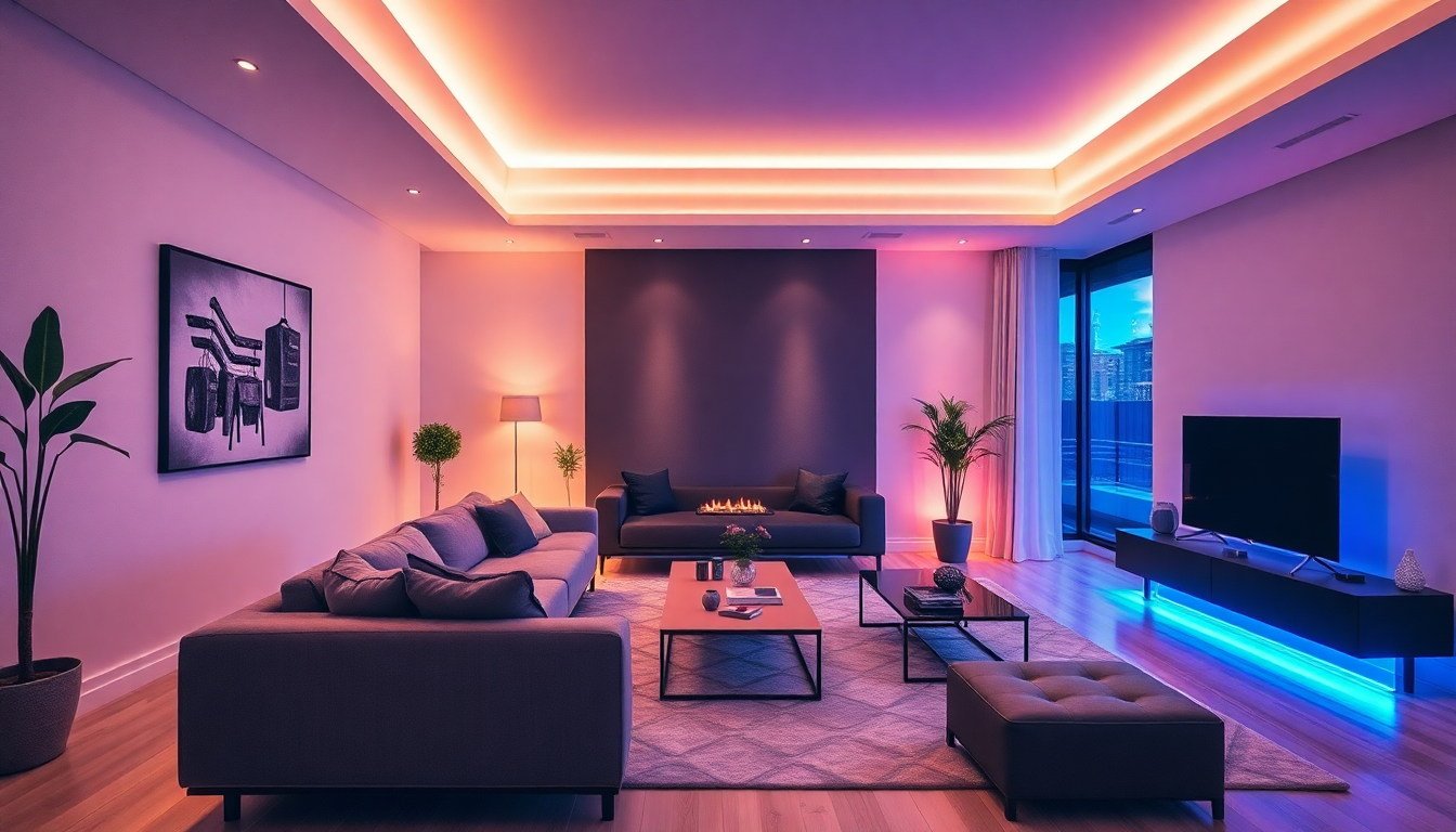 Innovative Smart Lighting to Enhance Aesthetic Appeal and Sustainability in Modern Home Renovations