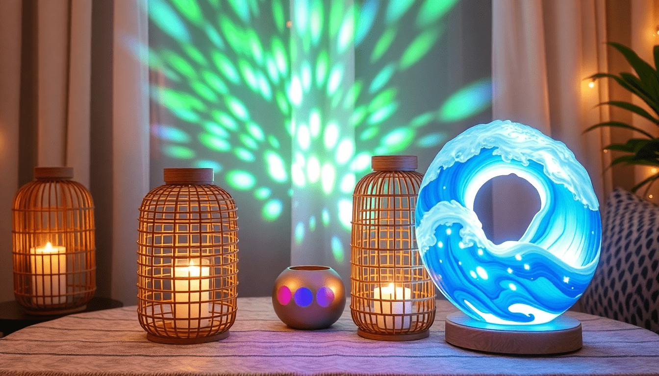Light Up Your Life: Exploring the Latest Trends in Ocean Wave Projectors and Rattan Lanterns for a Cozy 2025 Home