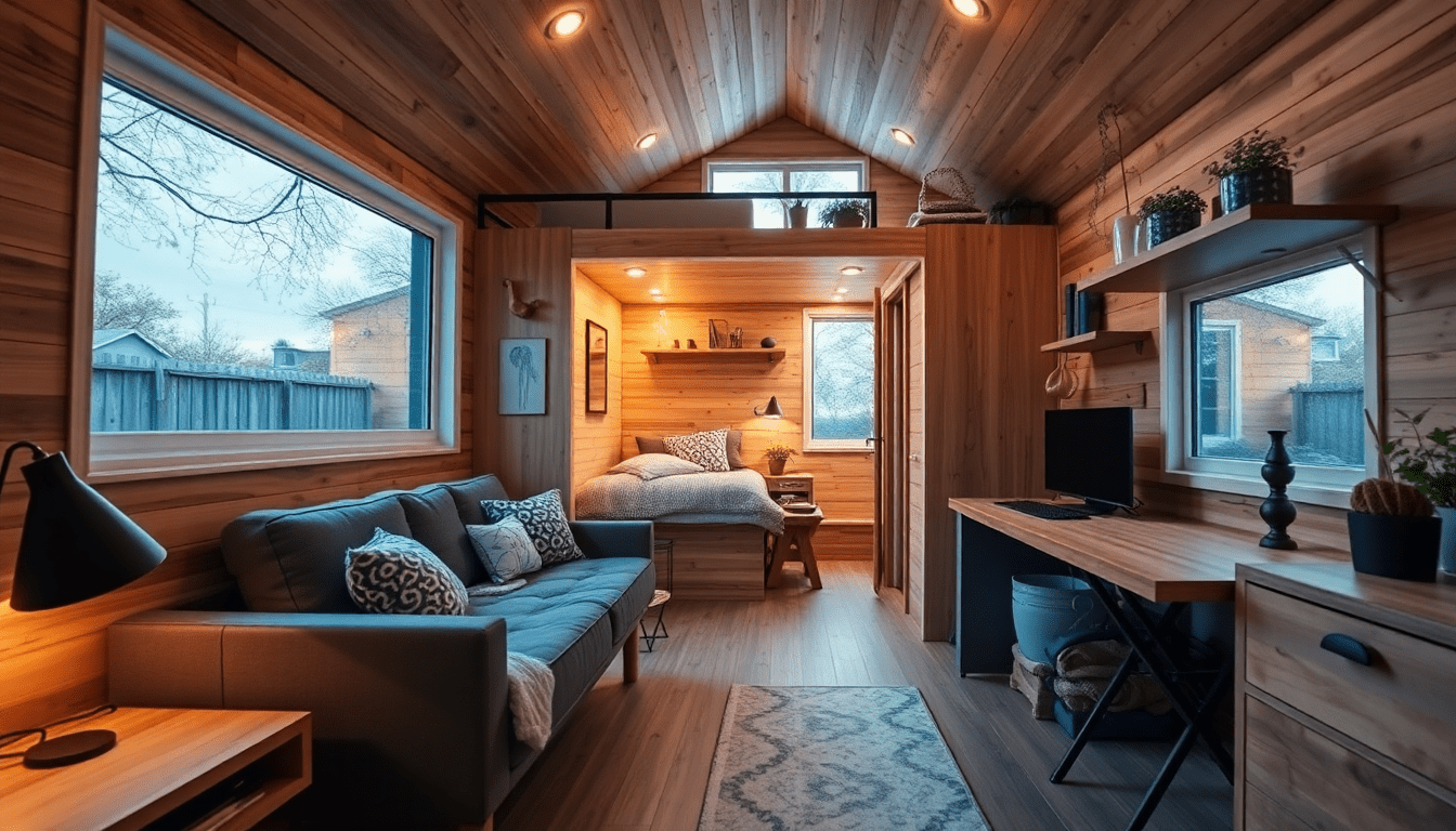 Lightcraft for Tiny Homes: Sensor-Guided Layering Techniques to Seamlessly Integrate Convertible Furniture