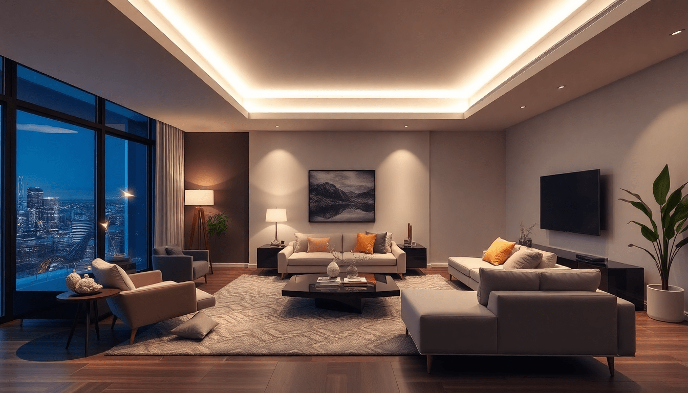 Mastering Ambient Lighting and Smart Furniture: Innovative Design Strategies for a Seamless Modern Home Experience