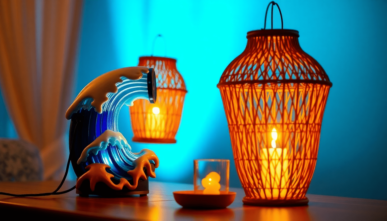 Maximize Your Home Ambiance with Innovative Ocean Wave Projectors and Stylish Rattan Lanterns in 2025