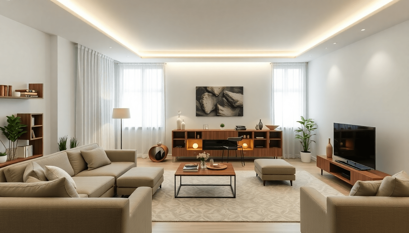 Revitalize Your 2025 Interiors: Smart Lighting Innovations and Multifunctional Furniture for a Trendy Home Makeover