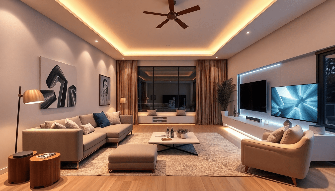 Smart Ambient Lighting and Space-Savvy Furniture: Innovative Design Ideas to Refresh Your Home Atmosphere