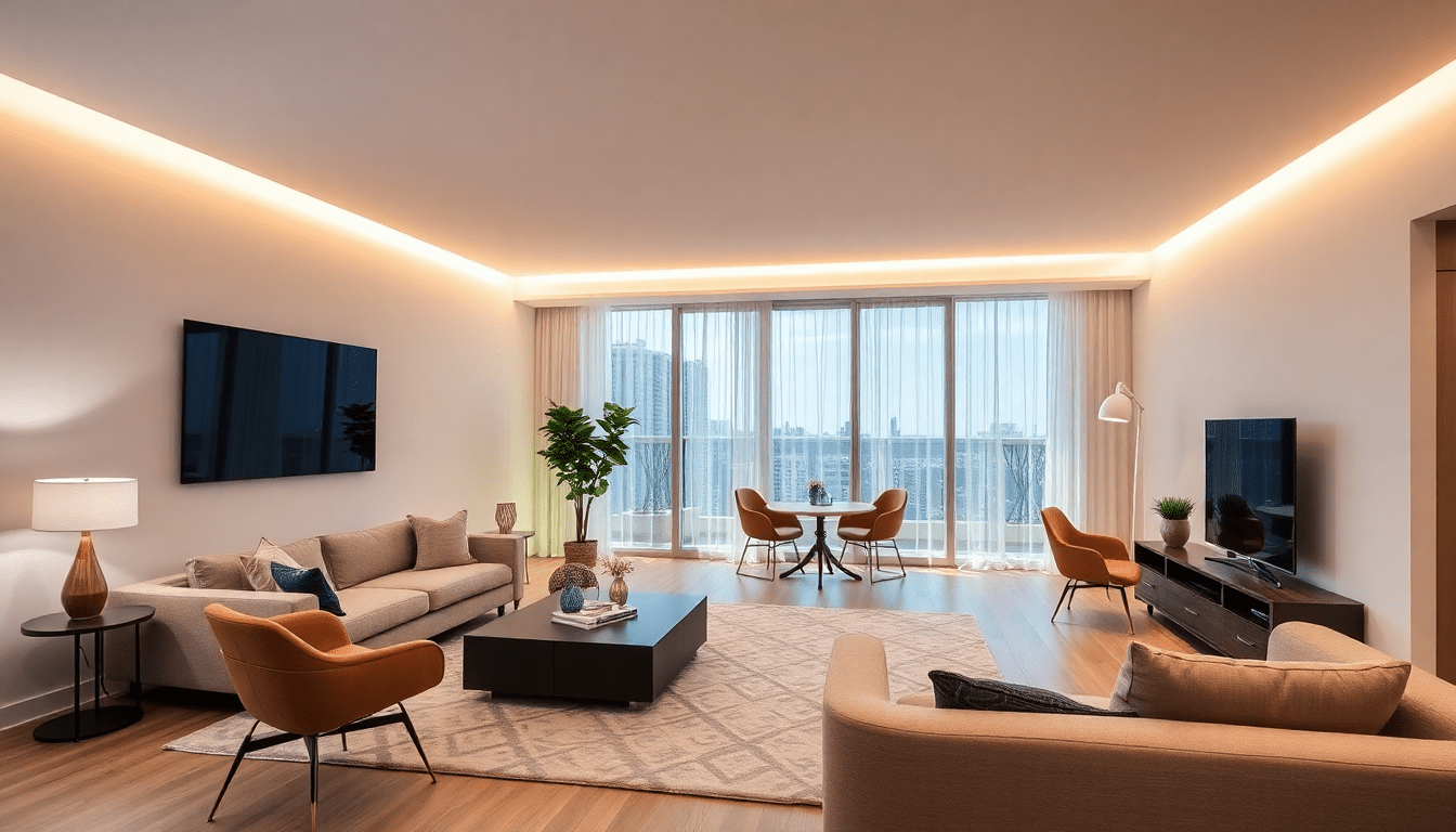 Smart Lighting Innovations for Elevating Aesthetic Appeal and Functionality in Contemporary Home Decor