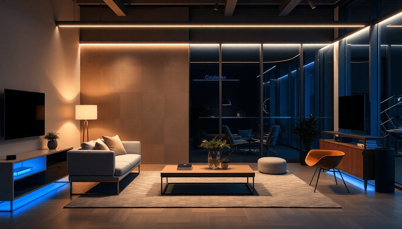 Sound-Activated Smart Lighting for Small Spaces: Pair Audio Sensors with Ambient Scenes to Make Convertible Furniture Feel Built-In