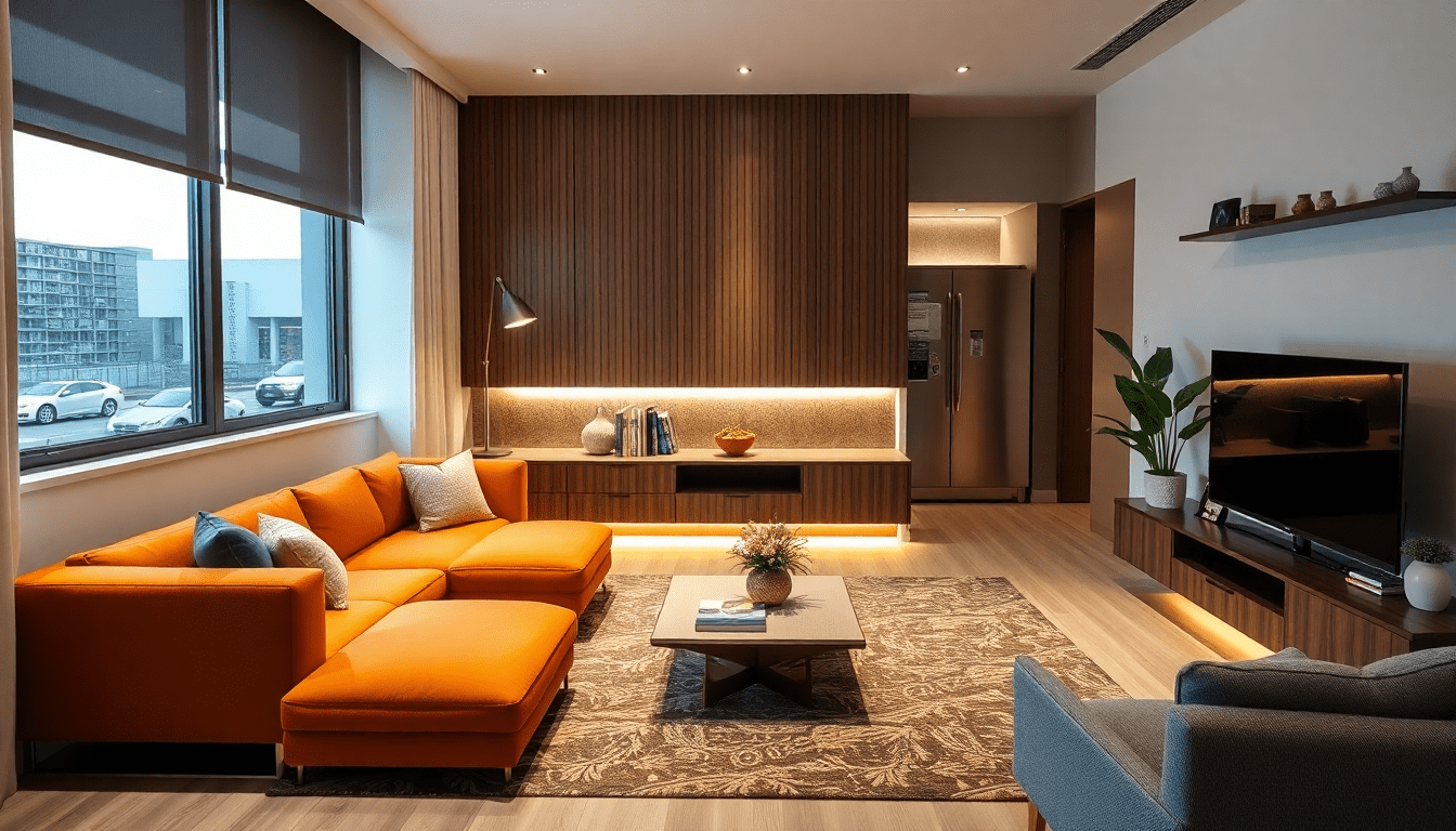 Transform Small Living Rooms with Innovative Smart Lighting and Modular Furniture for a Modern 2025 Aesthetic