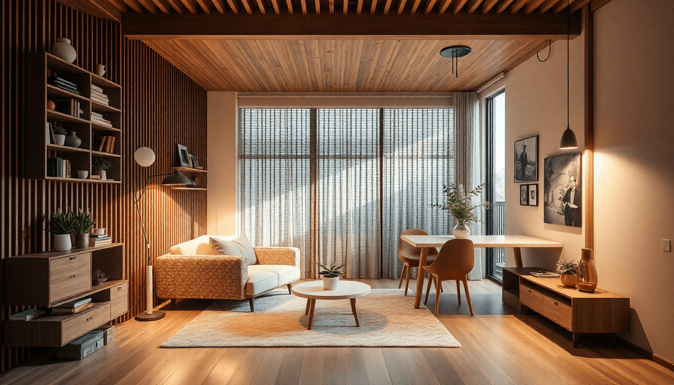 Transform Small Spaces with Modern Lighting Innovations and Multi-Functional Furniture Trends for 2025