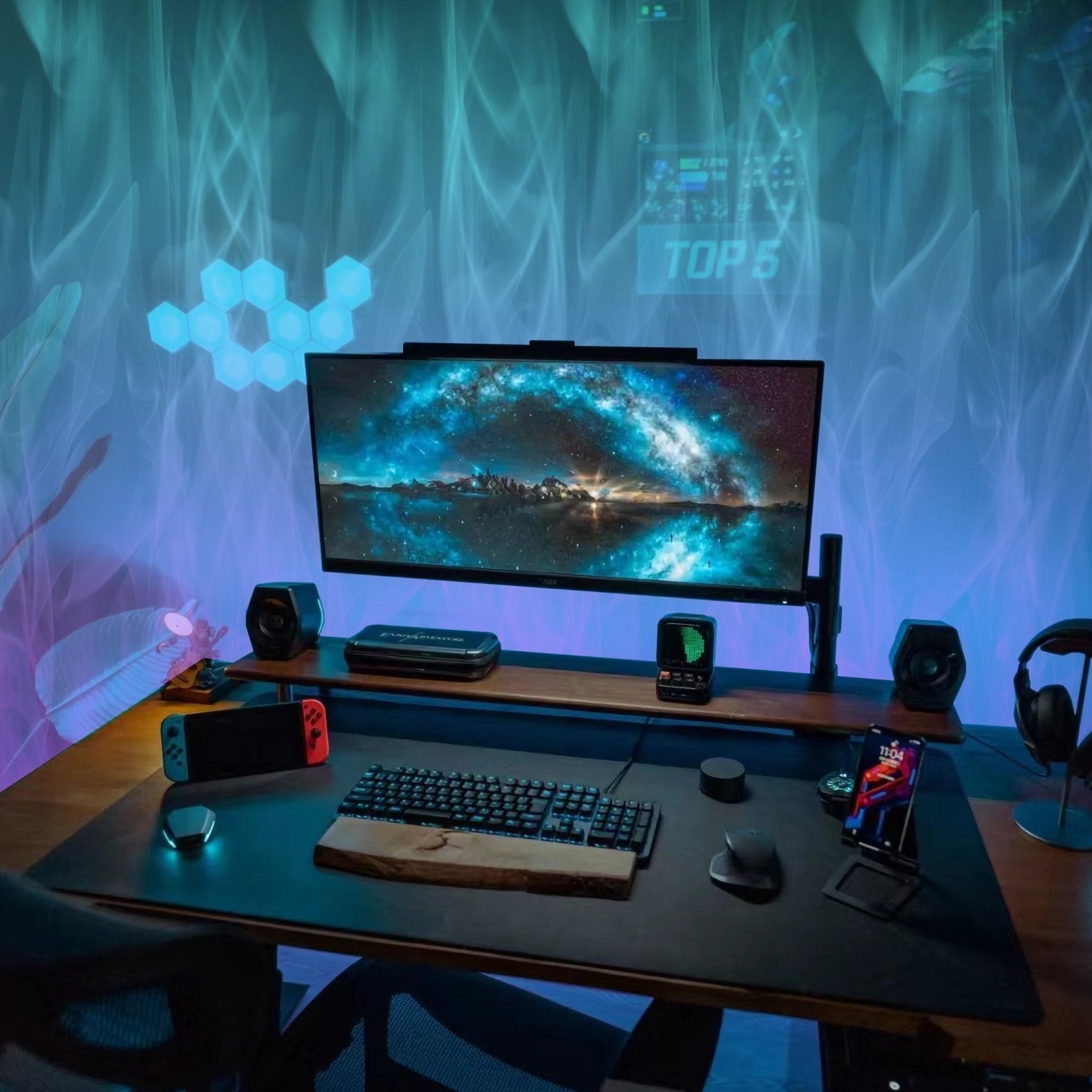 40" RGBW Ocean Wave Lights - XENTAR