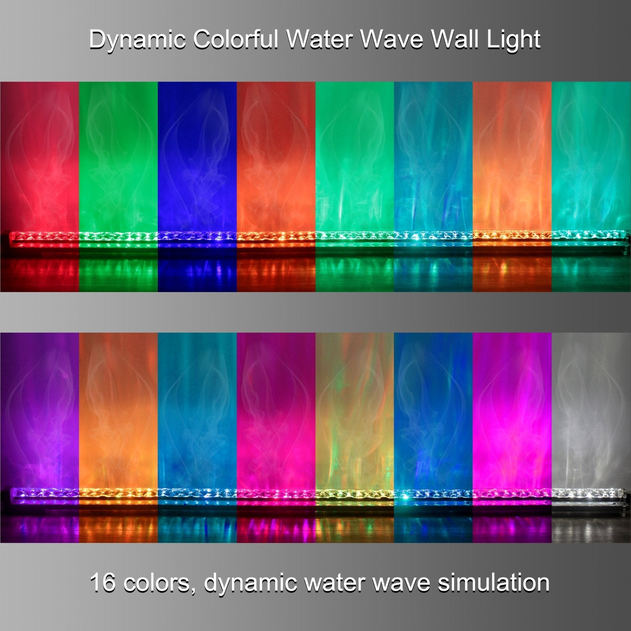 40" RGBW Ocean Wave Lights - XENTAR