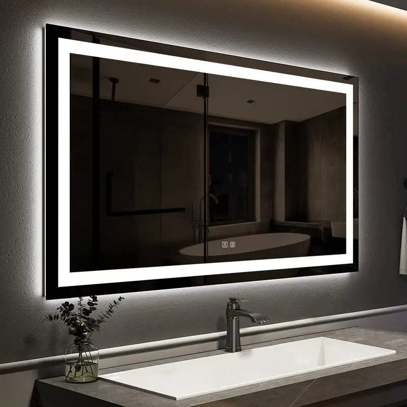 Standard Center Glow LED Bathroom Mirror