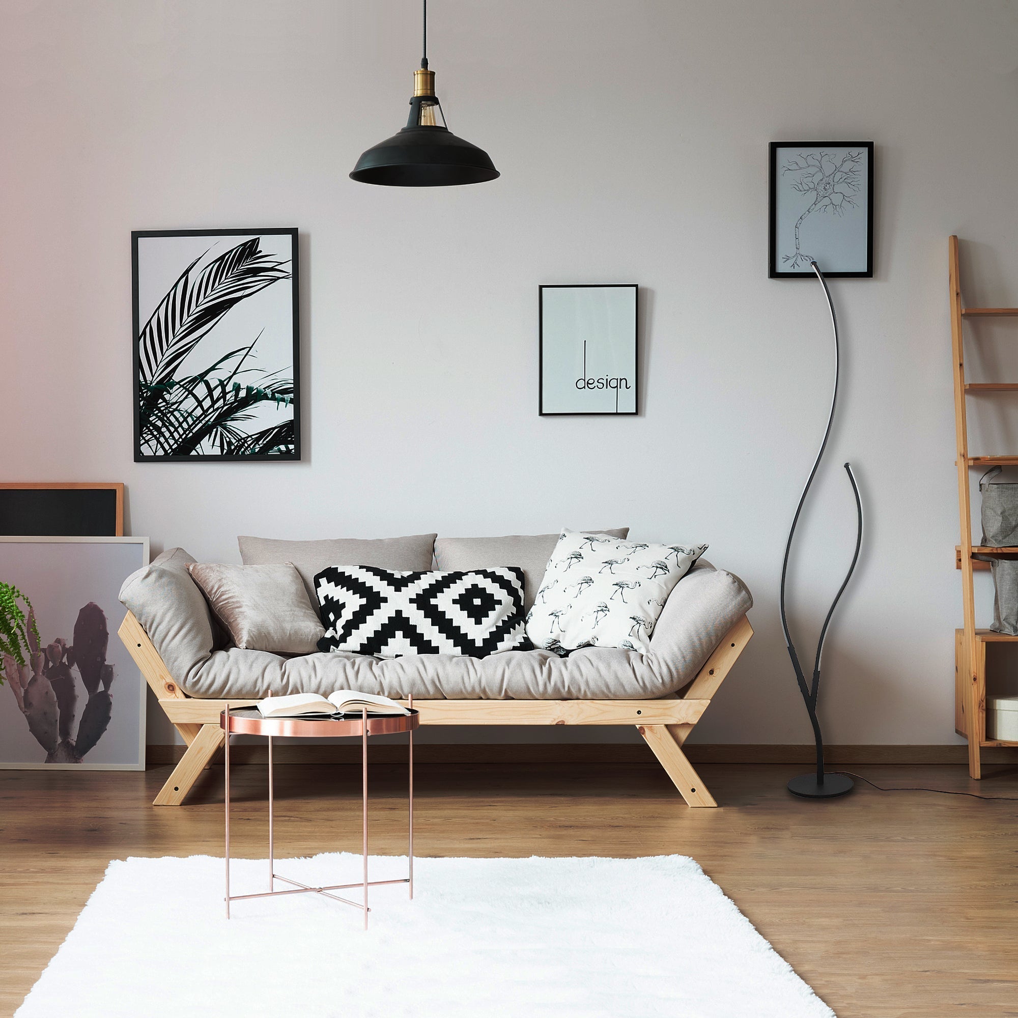 Chroma Ripple Floor Lamp - XENTAR