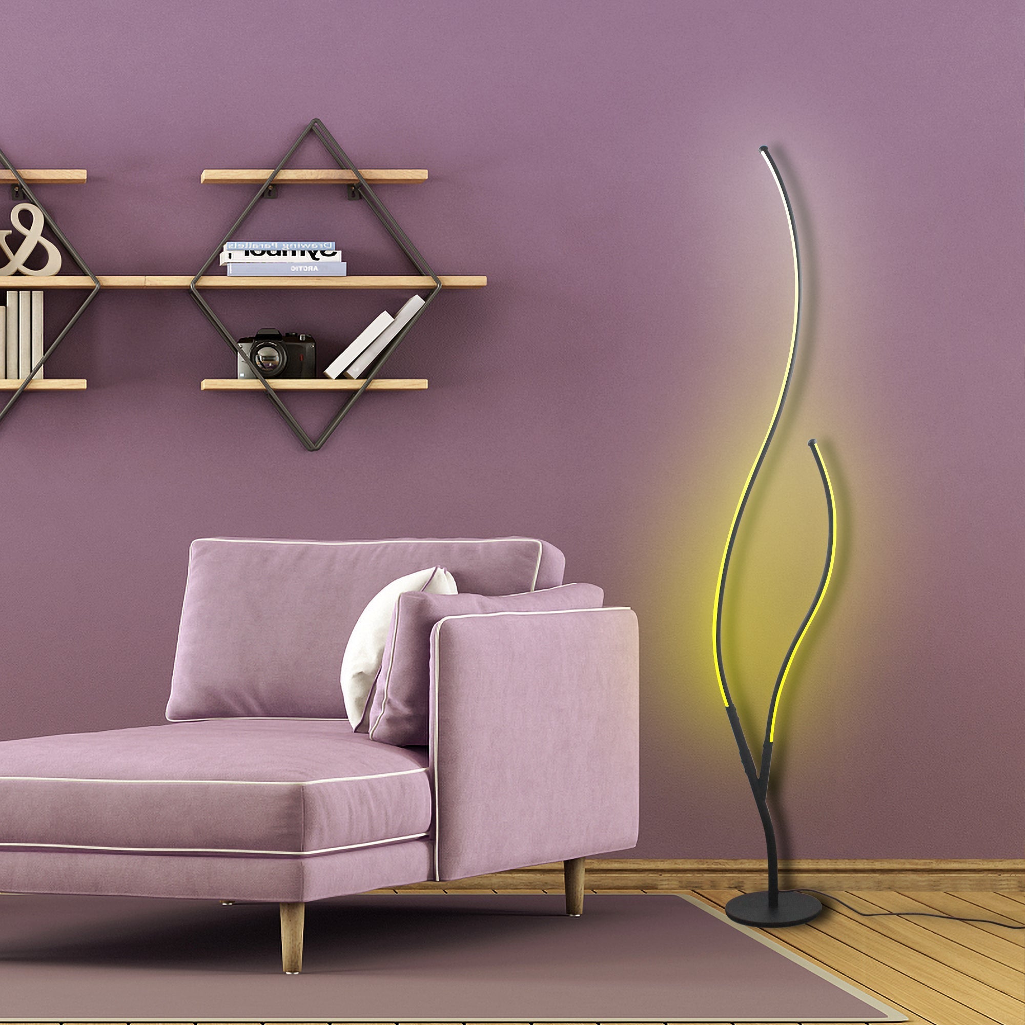 Chroma Ripple Floor Lamp - XENTAR