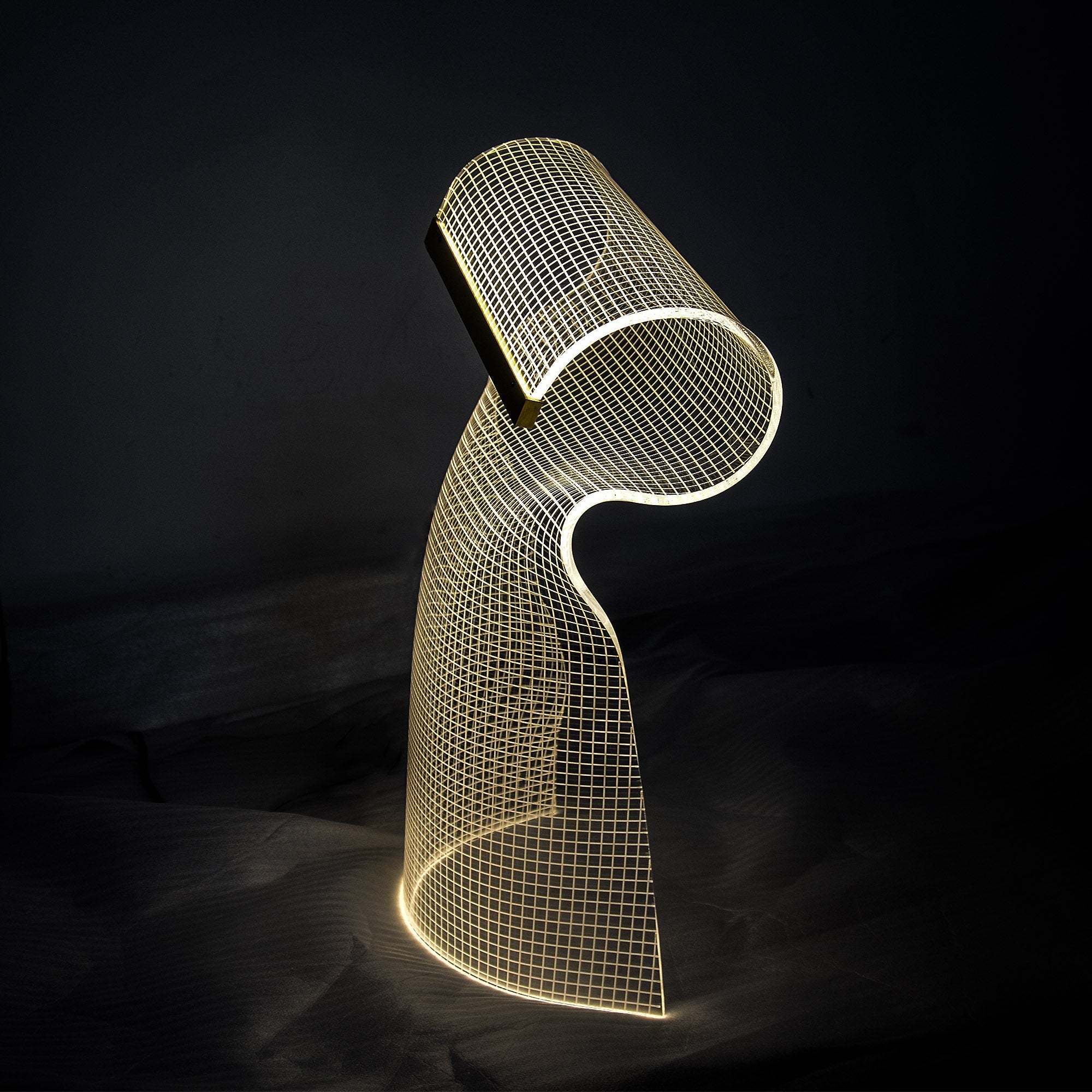 Crystal Acrylic LED Table Lamp - XENTAR