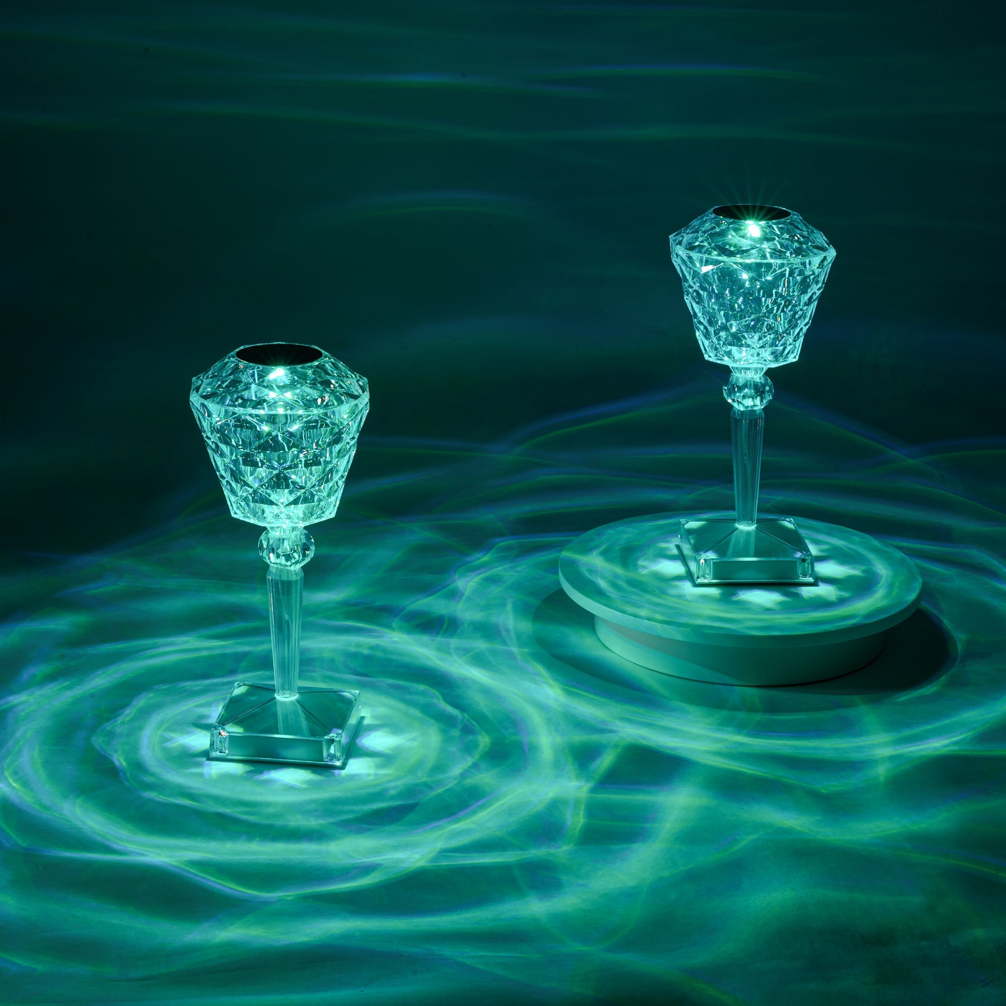 Crystal Rose Lamp (RGB) - XENTAR