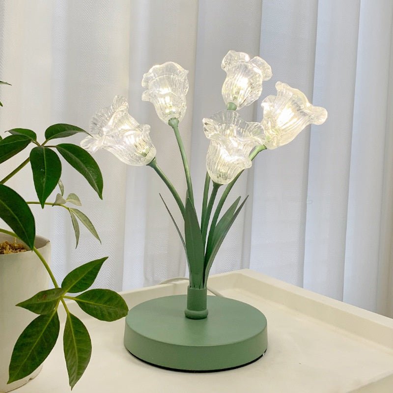 Floral Glass Lamp - XENTAR