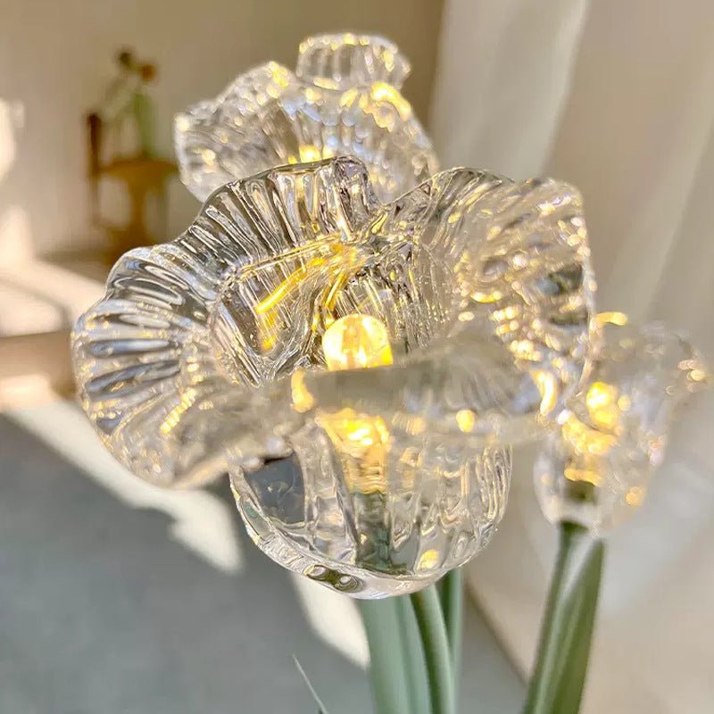 Floral Glass Lamp - XENTAR