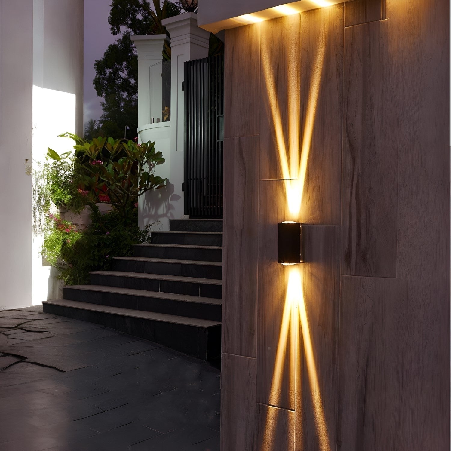 LED Waterproof Outdoor 3 Beams Wall Light - XENTAR
