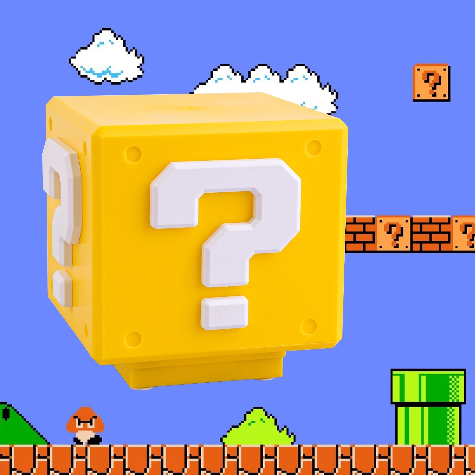 Mario Question Block Light (Sound) - XENTAR