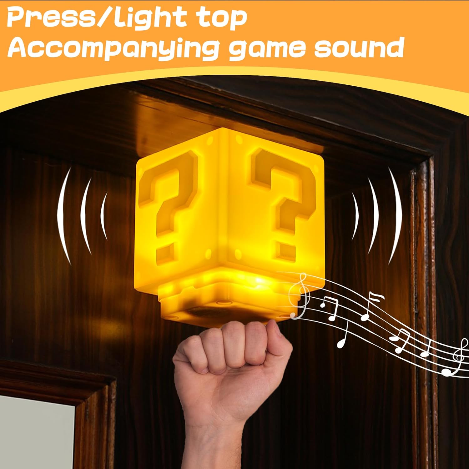 Mario Question Block Light (Sound) - XENTAR