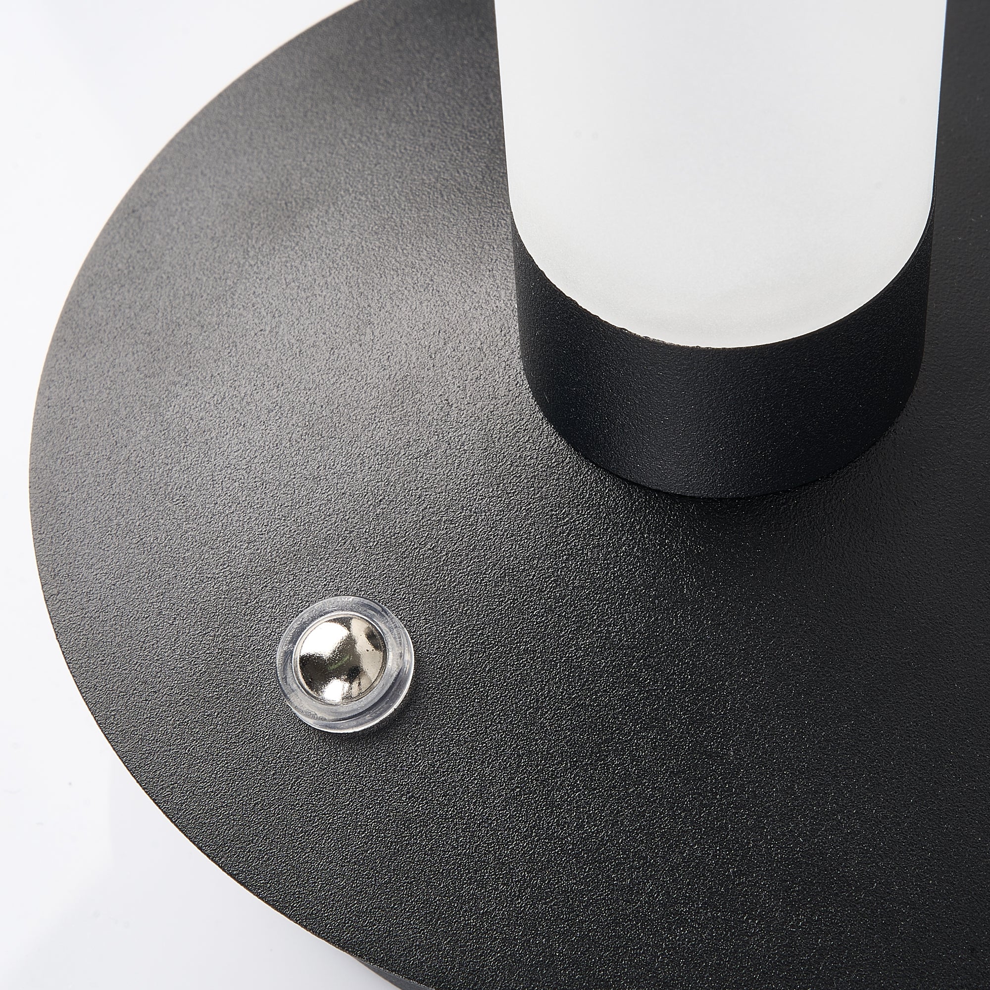 Modern Glow Vase base detail showcasing sleek design and integrated ambient lighting for elegant home decor.