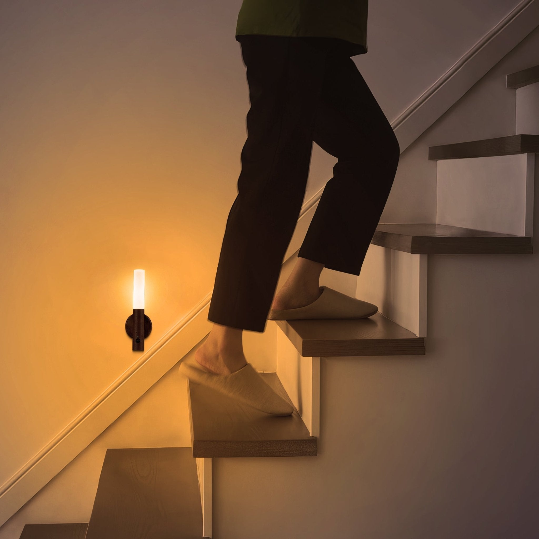Motion Sensor Wall Sconce, Rechargeable & Portable - XENTAR