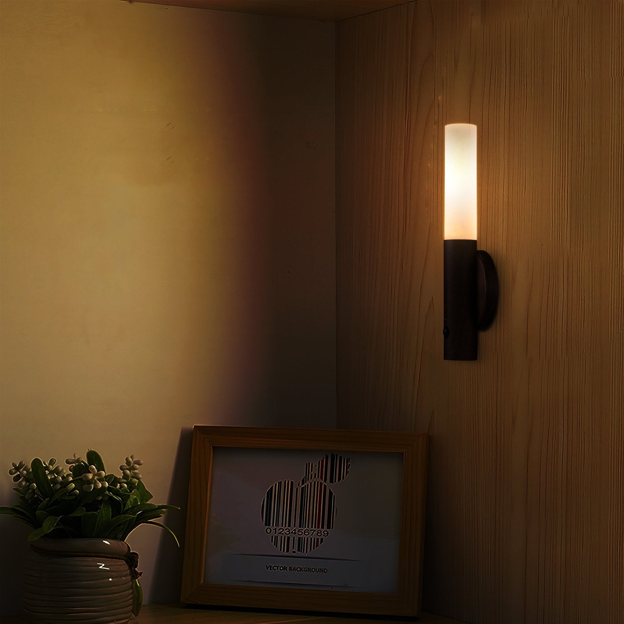 Motion Sensor Wall Sconce, Rechargeable & Portable - XENTAR