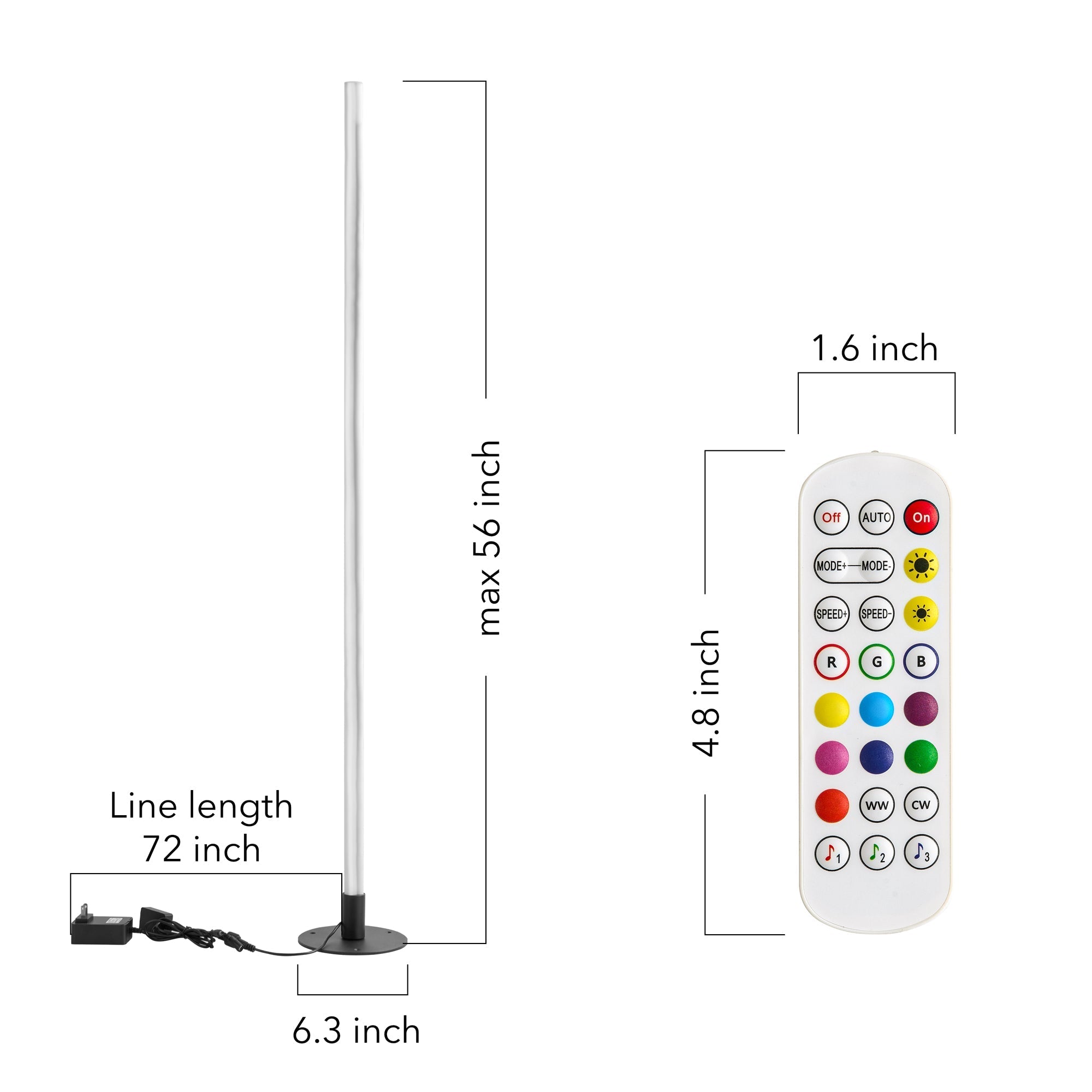 Shapeable LED Floor Lamp - XENTAR