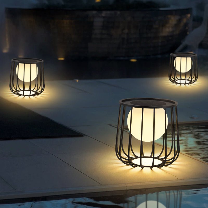 Solar Powered LED Outdoor Floor Lamp - XENTAR