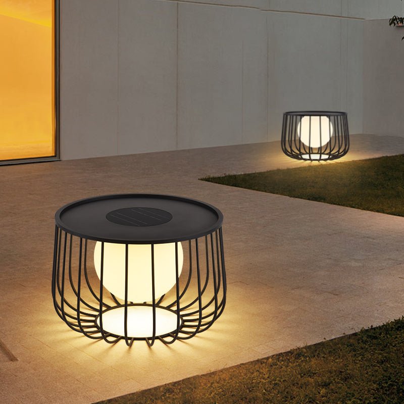 Solar Powered LED Outdoor Floor Lamp - XENTAR