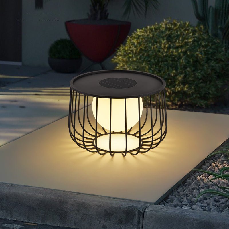 Solar Powered LED Outdoor Floor Lamp - XENTAR