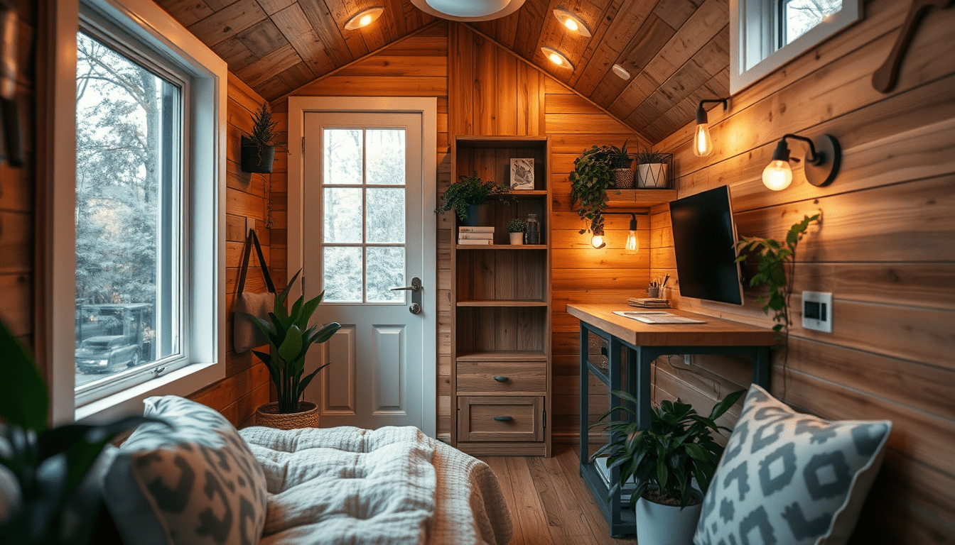 Adaptive Biophilic Lighting for Tiny Homes: AI-Optimized LED Modules with Dynamic Zonal Control